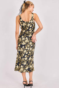 Sadie & Sage - Gala Cowl Neck Floral Dress