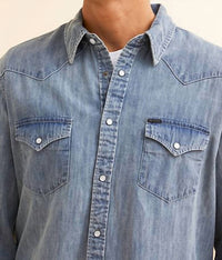 Rock & Roll Denim - Washed Denim Shirt