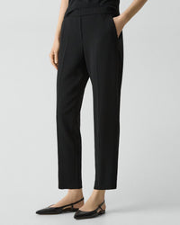 Theory - Treeca Pull On Modern Crepe Pants