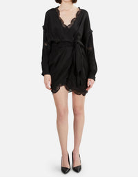 IRO Ragna Dress in black - women's dress - view 4