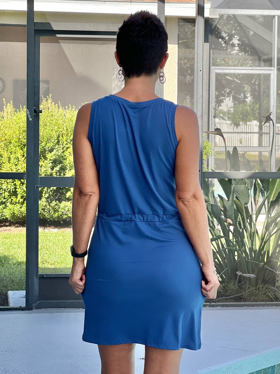 Dm Merchandising - Napa Drawstring Mini Dress