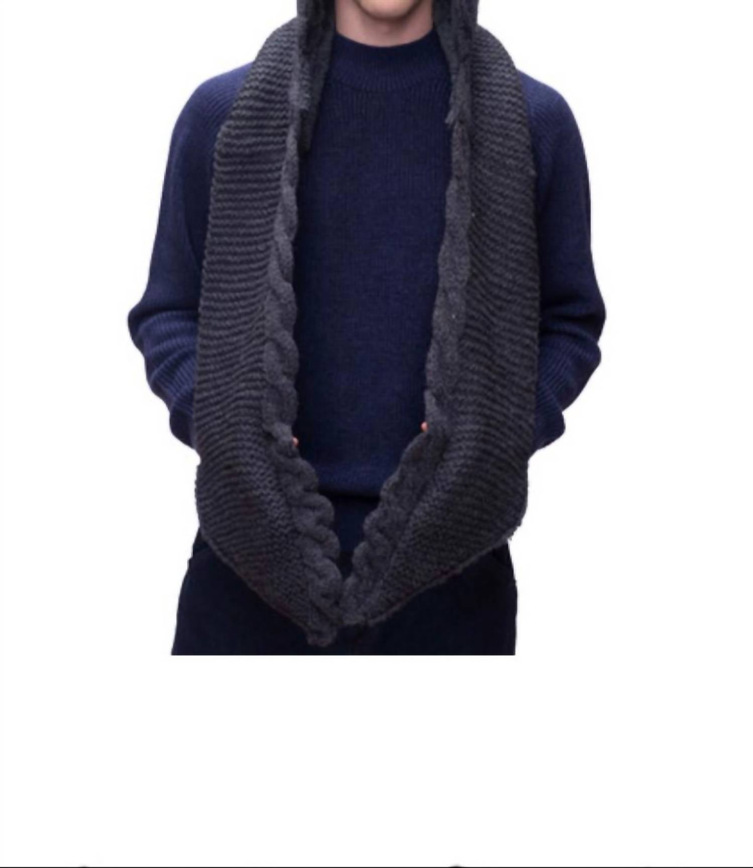 Nirvanna Designs - Men's Hoody Pocket Scarf
