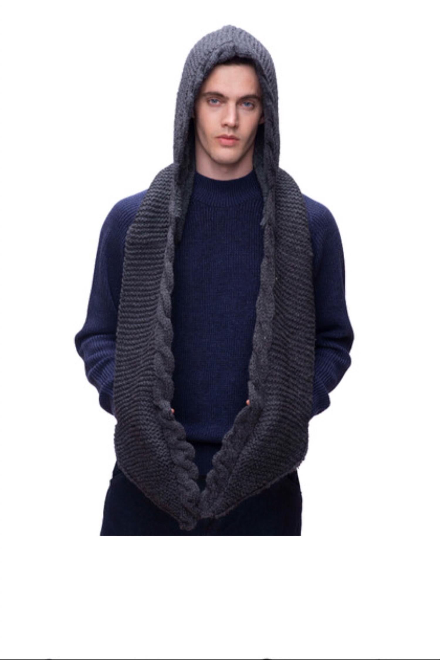 Nirvanna Designs - Men's Hoody Pocket Scarf