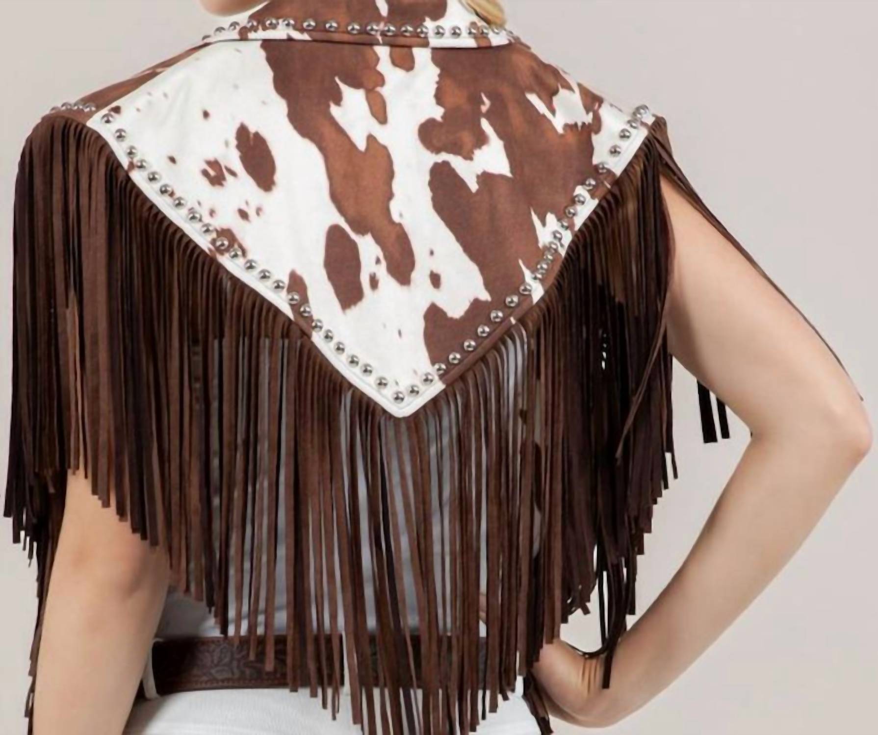 Saints & Hearts - Ranch House Fringe Shrug