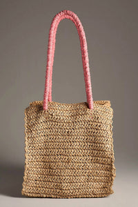 Damson Madder - Women's Fruity Raffia Bag