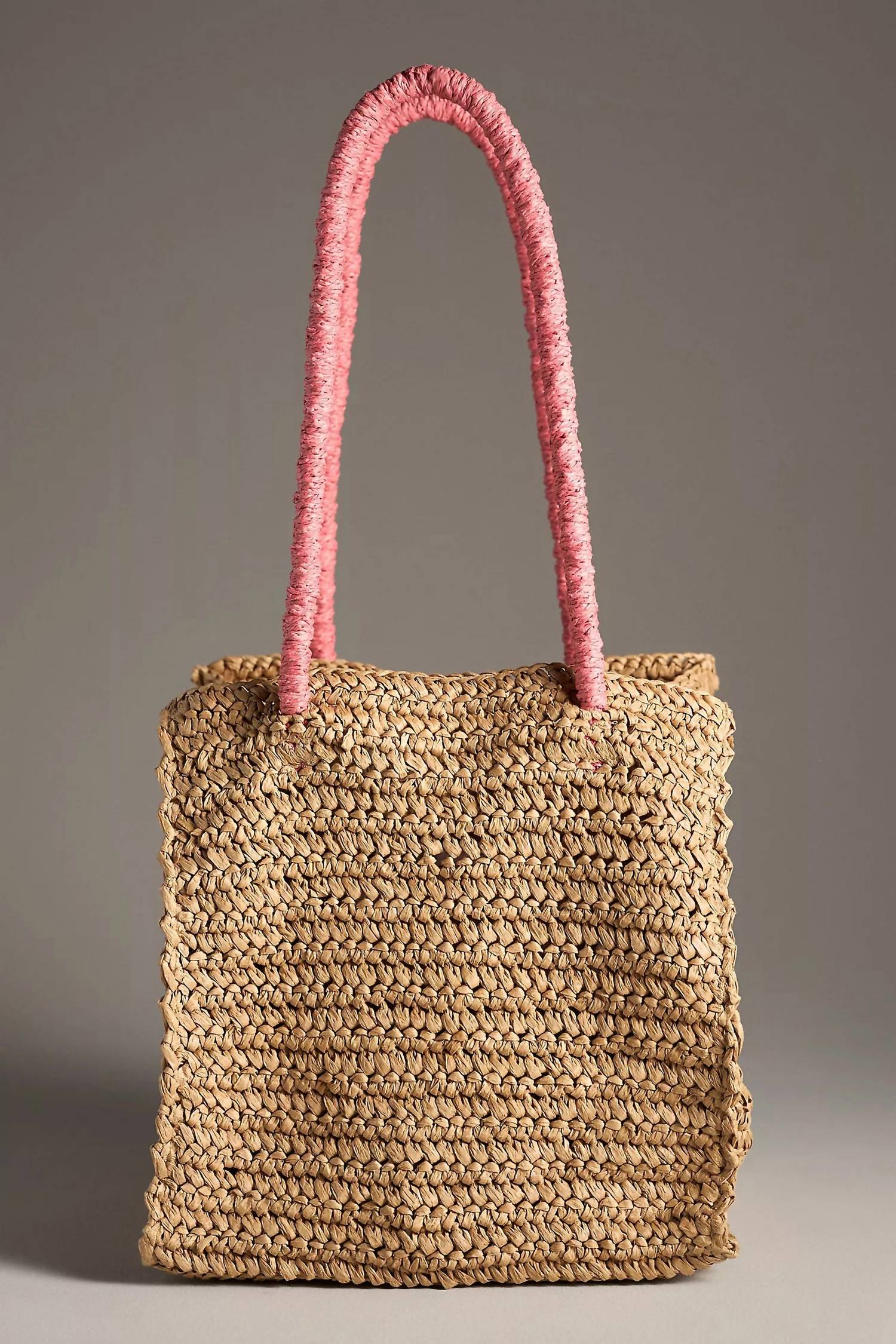 Damson Madder - Women's Fruity Raffia Bag