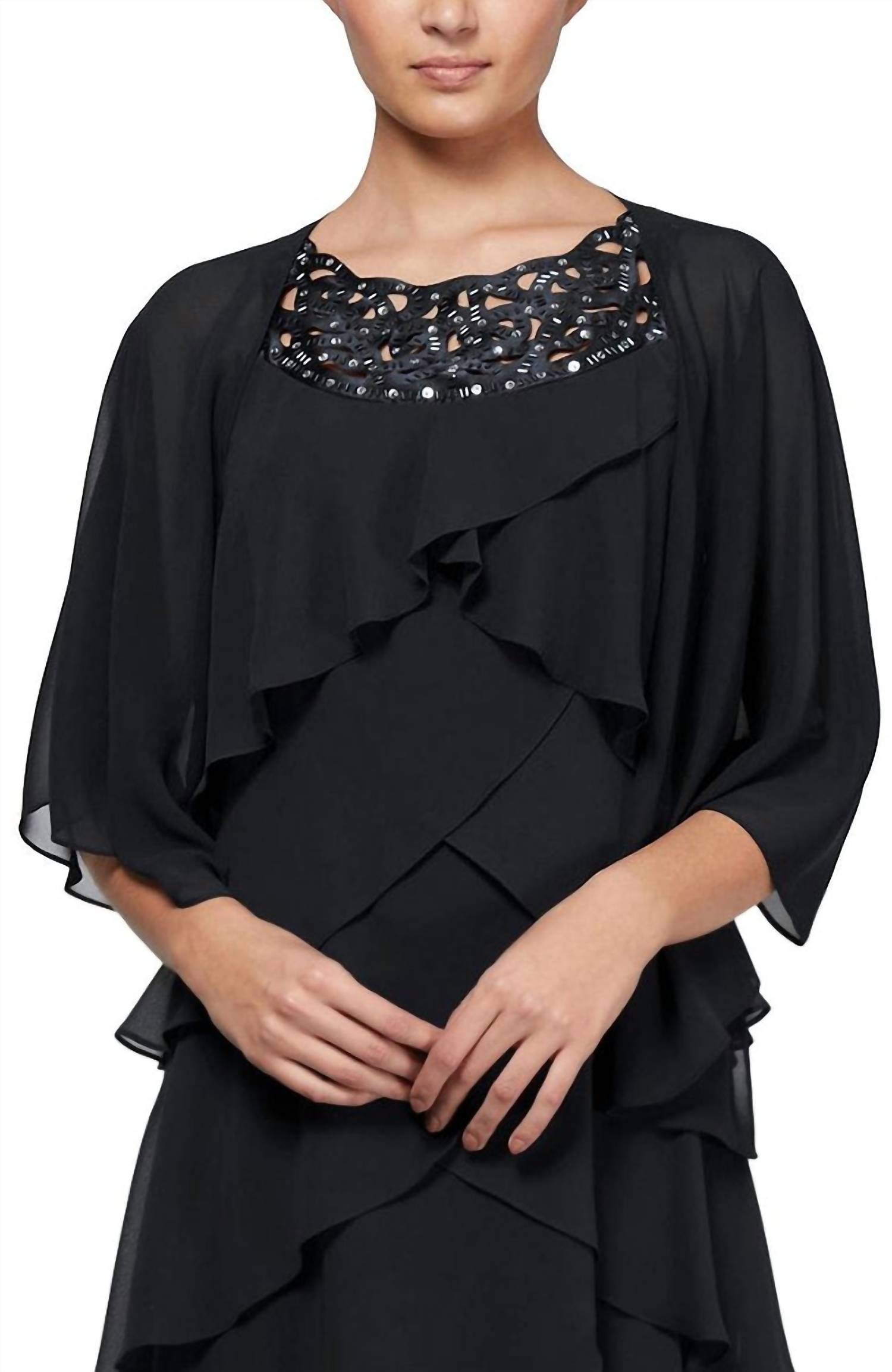 Slny - Multi Wear Chiffon Shawl
