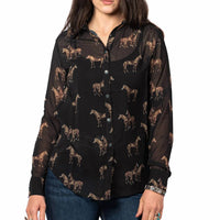 Tasha Polizzi - Brooks Mustang Blouse