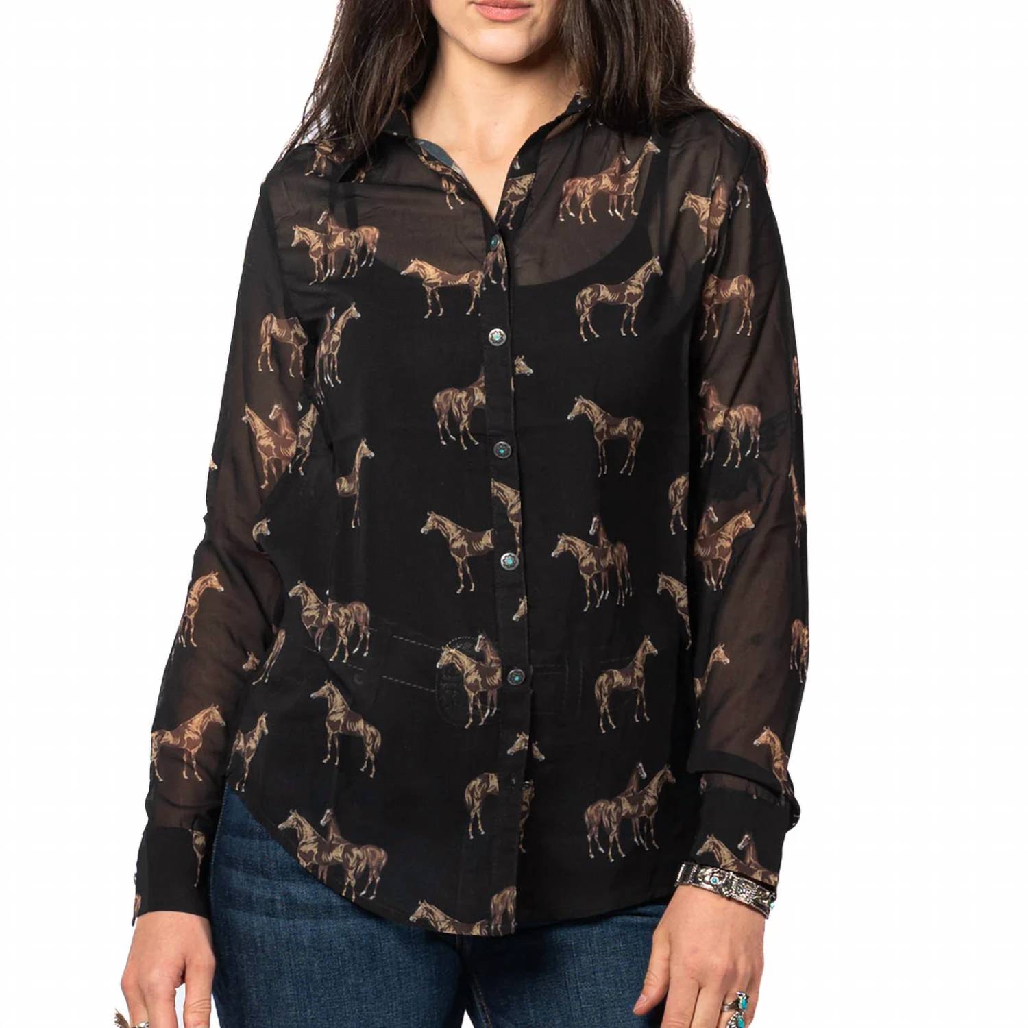 Tasha Polizzi - Brooks Mustang Blouse