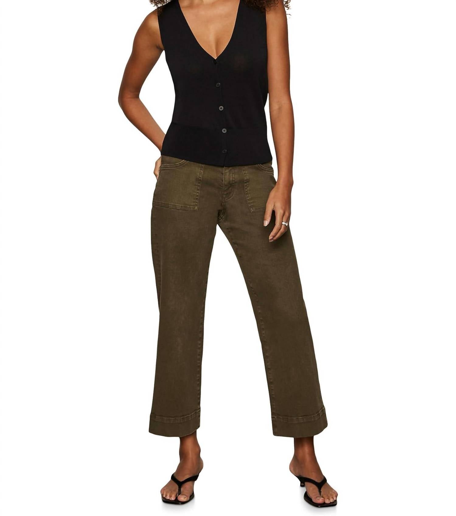 Sanctuary - Knit Button Front Tank Top