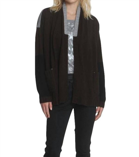 Brandy Block Cardigan