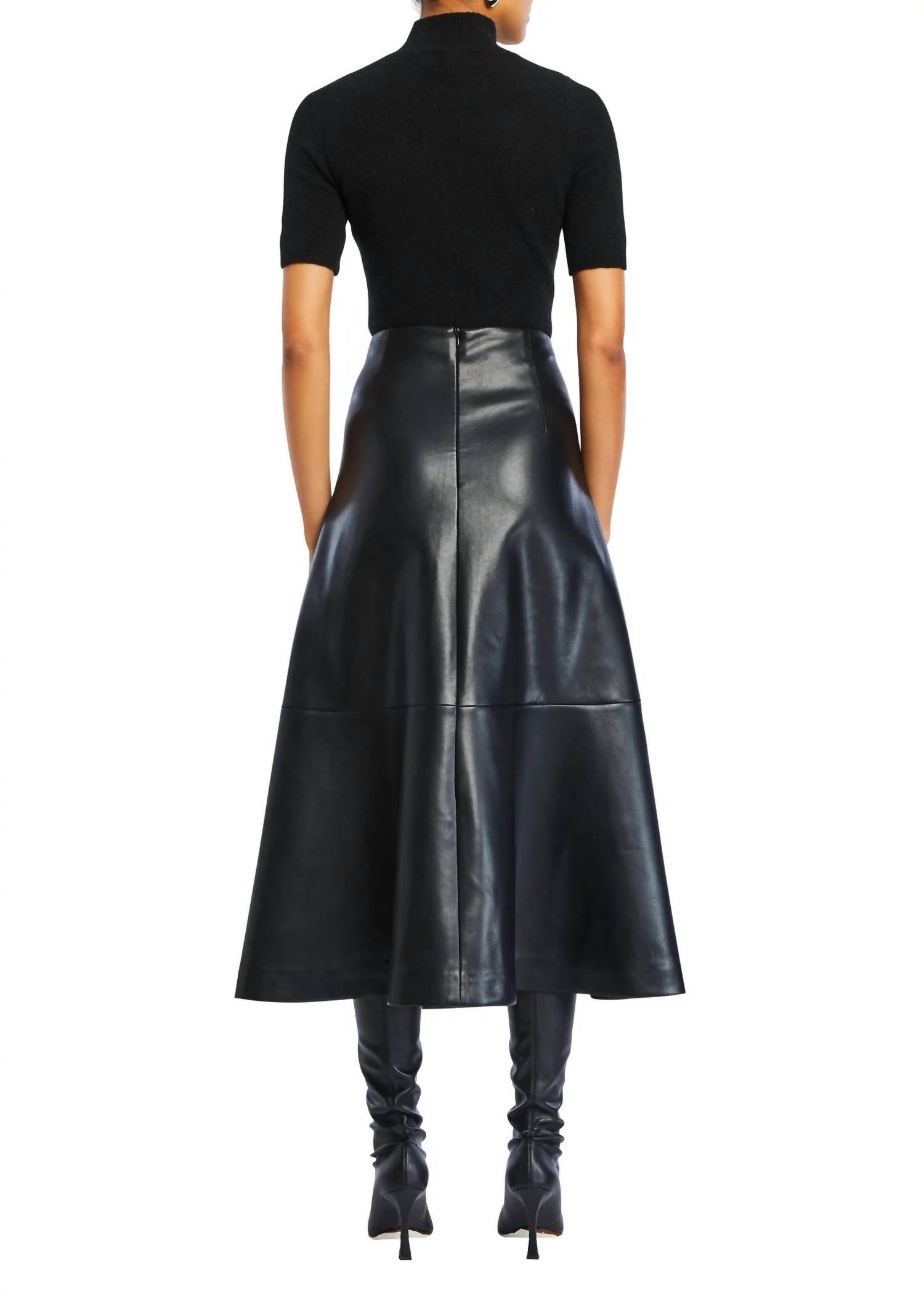 Ser.O.Ya - Elin Vegan Leather Skirt