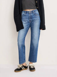 Good American - Vintage Straight Ankle Jeans