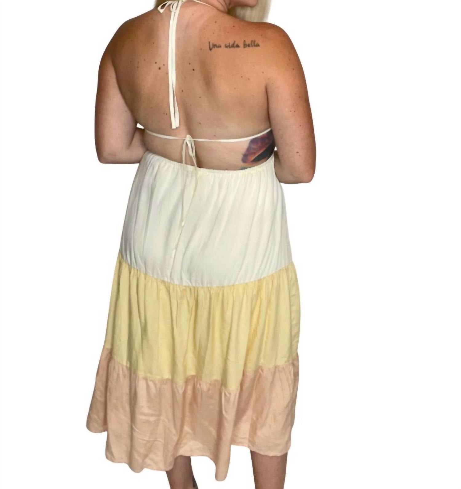 Le Lis - Summer Girl Tiered Maxi Dress