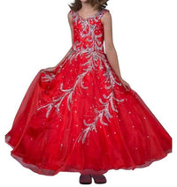 Little Rosie - Girl's Long Pageant Dress