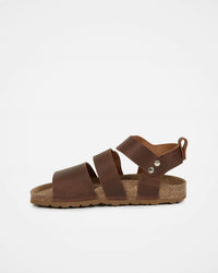 Celtic & Co. - Women's Triple Strap Flat Sandals