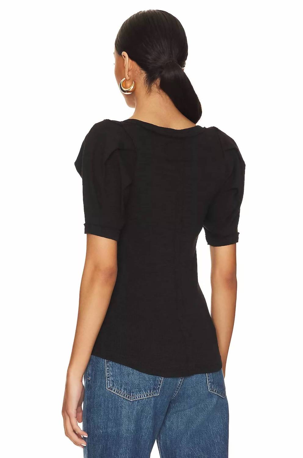 Free People - Papaya Short Sleeve Tee