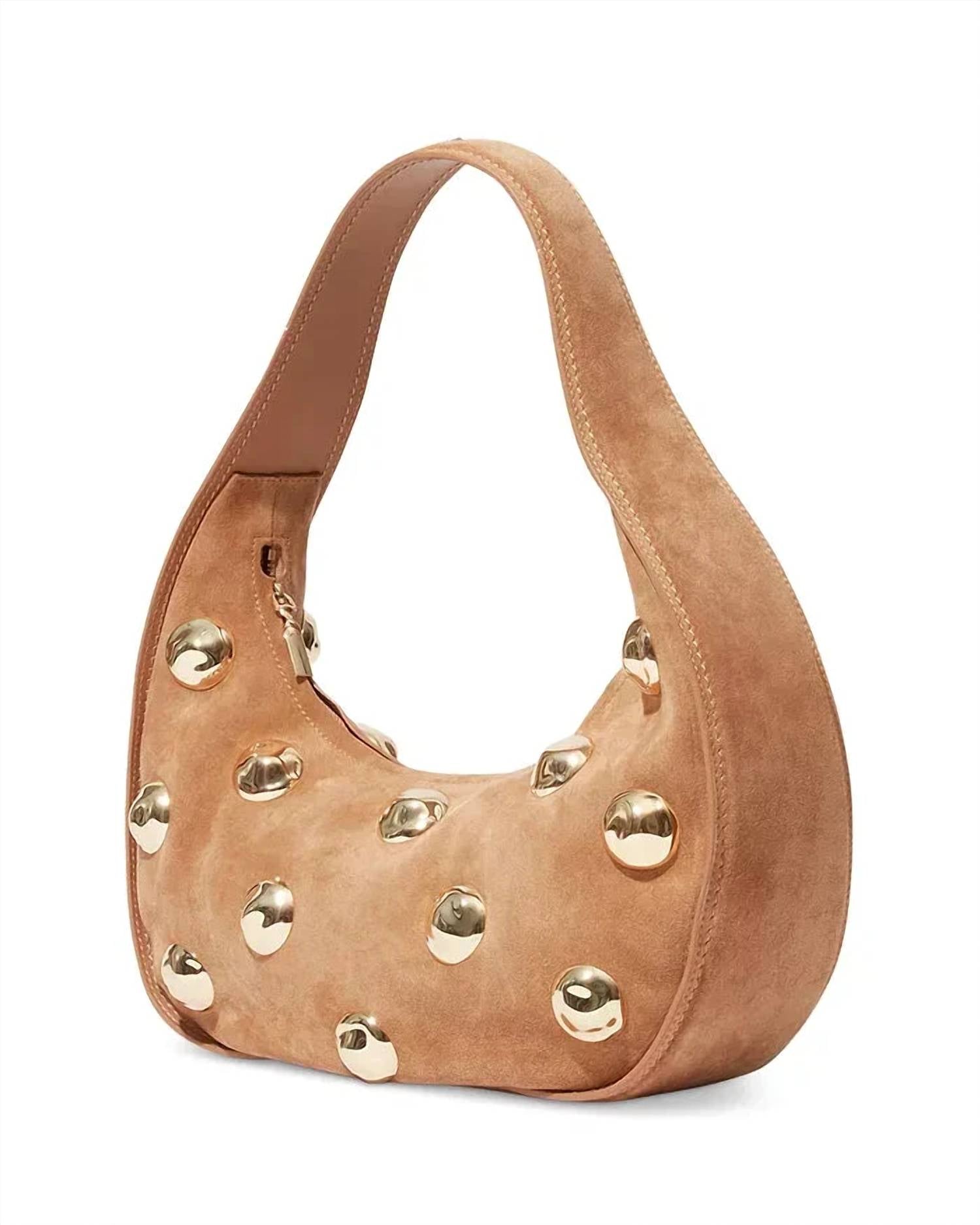 Simkhai - Women's Finn Studded Suede Shoulder Bag