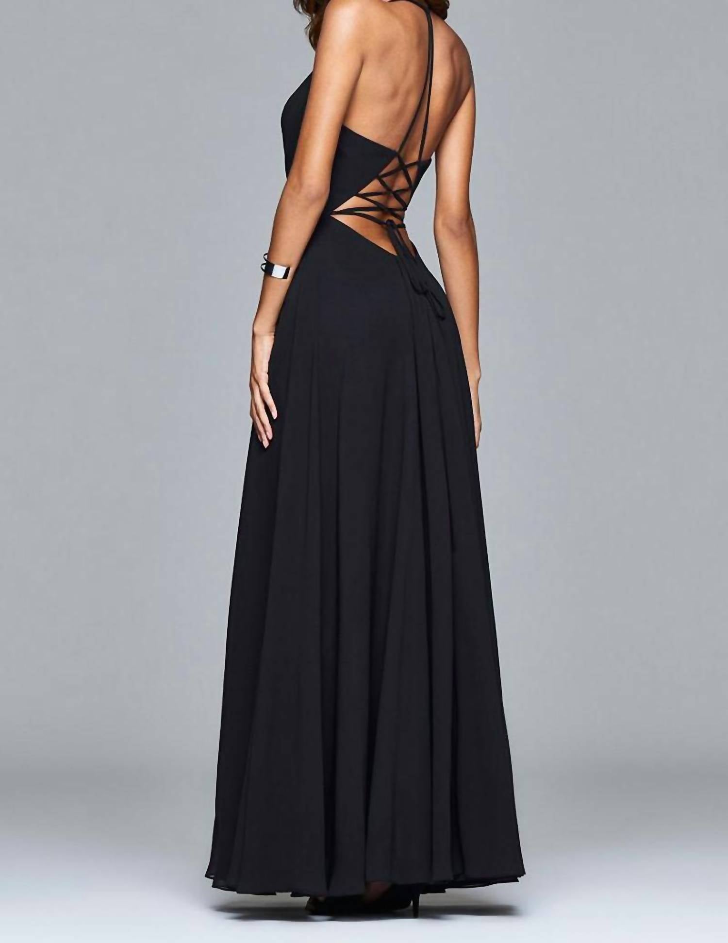 Faviana - A Line Evening Gown