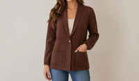 Elie Tahari - KNIT BLAZER