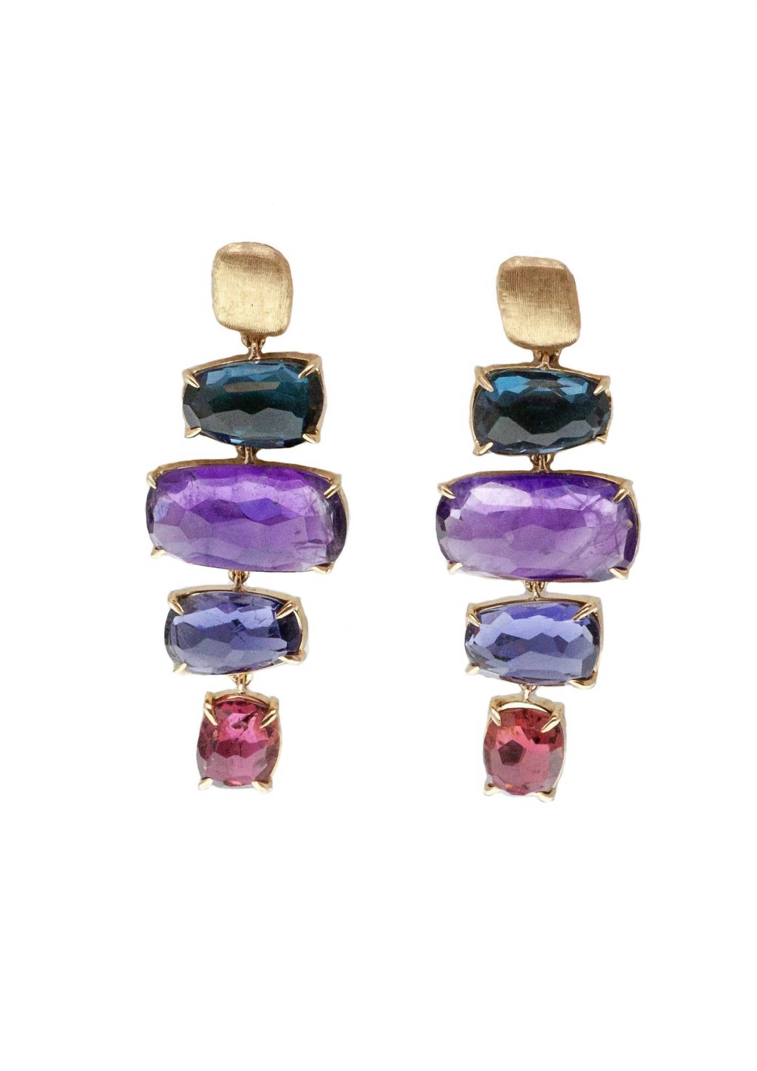 Marco Bicego - Women's 18k Murano Rectangular Drop Earrings