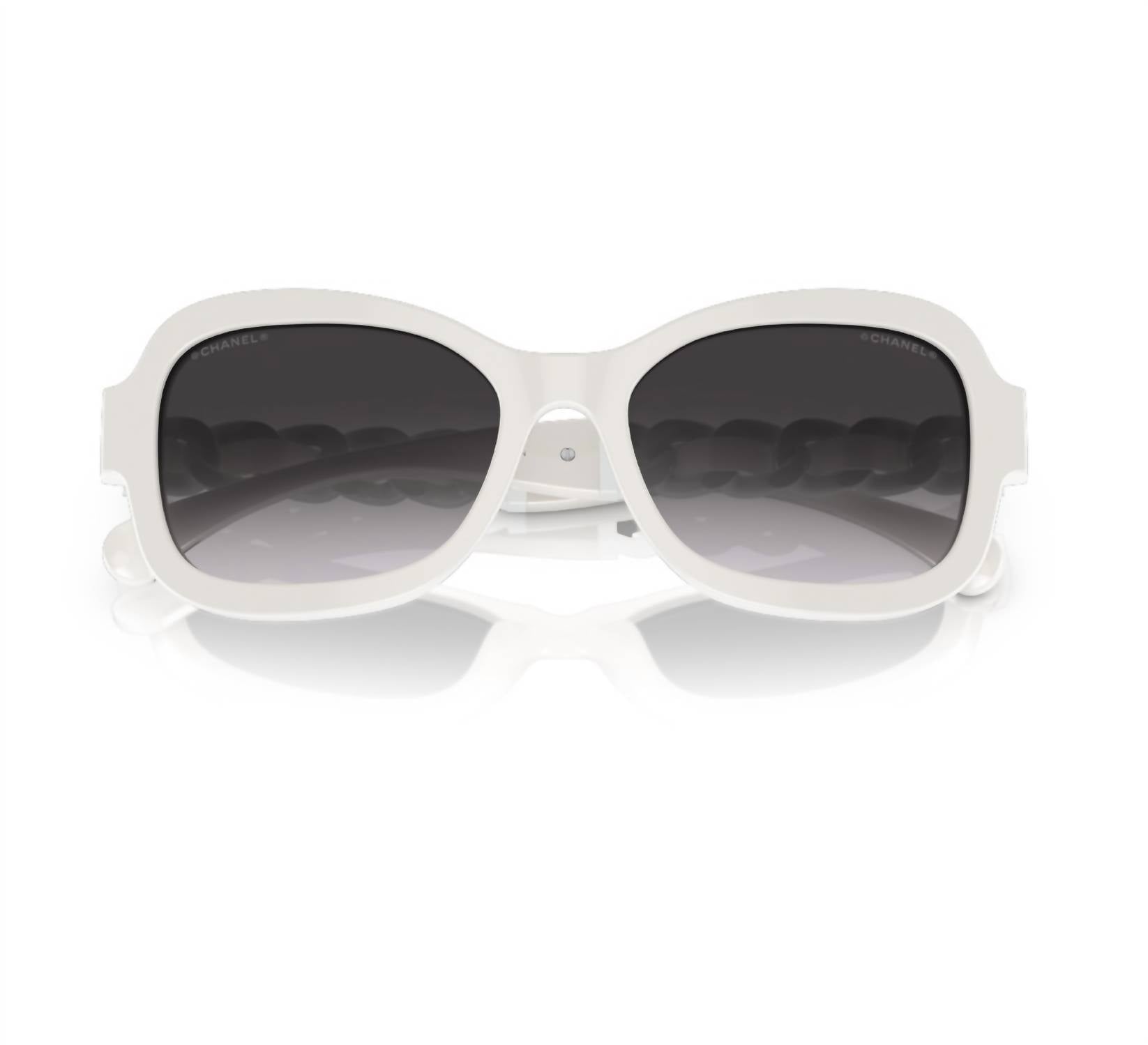 Chanel - Rectangle Non Polarized Sunglasses 5465q - C716s6