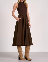 Elan - Mock Neck Dress