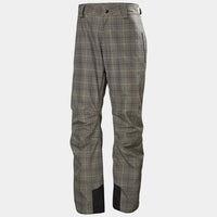 Helly Hansen Men's Legendary Insulated Pants in pebble broxburn plaid - men's pants