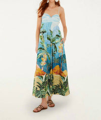 Farm Rio - Rio Mosaic Maxi Dress