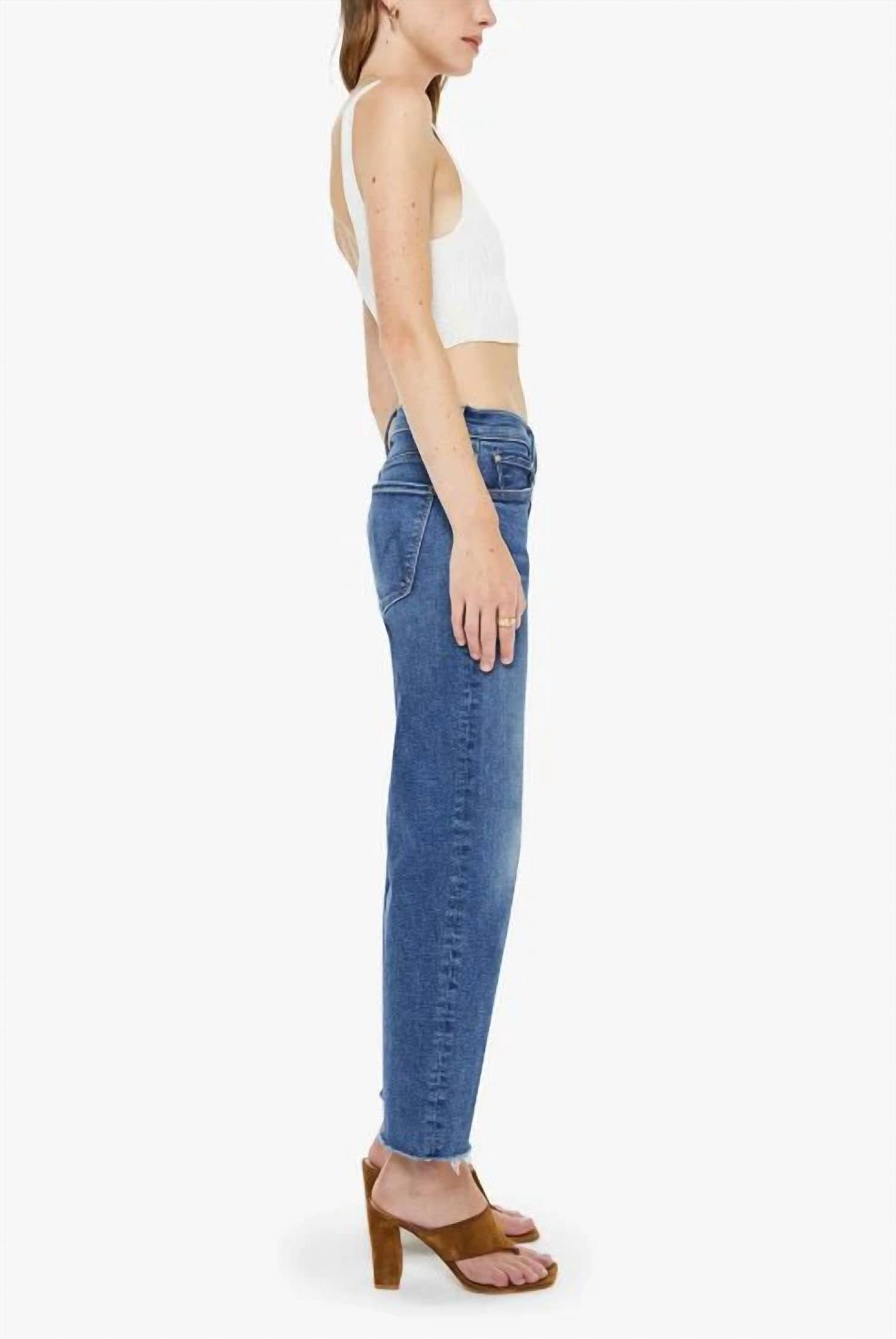 Mother - Newbie Ankle Fray Jeans