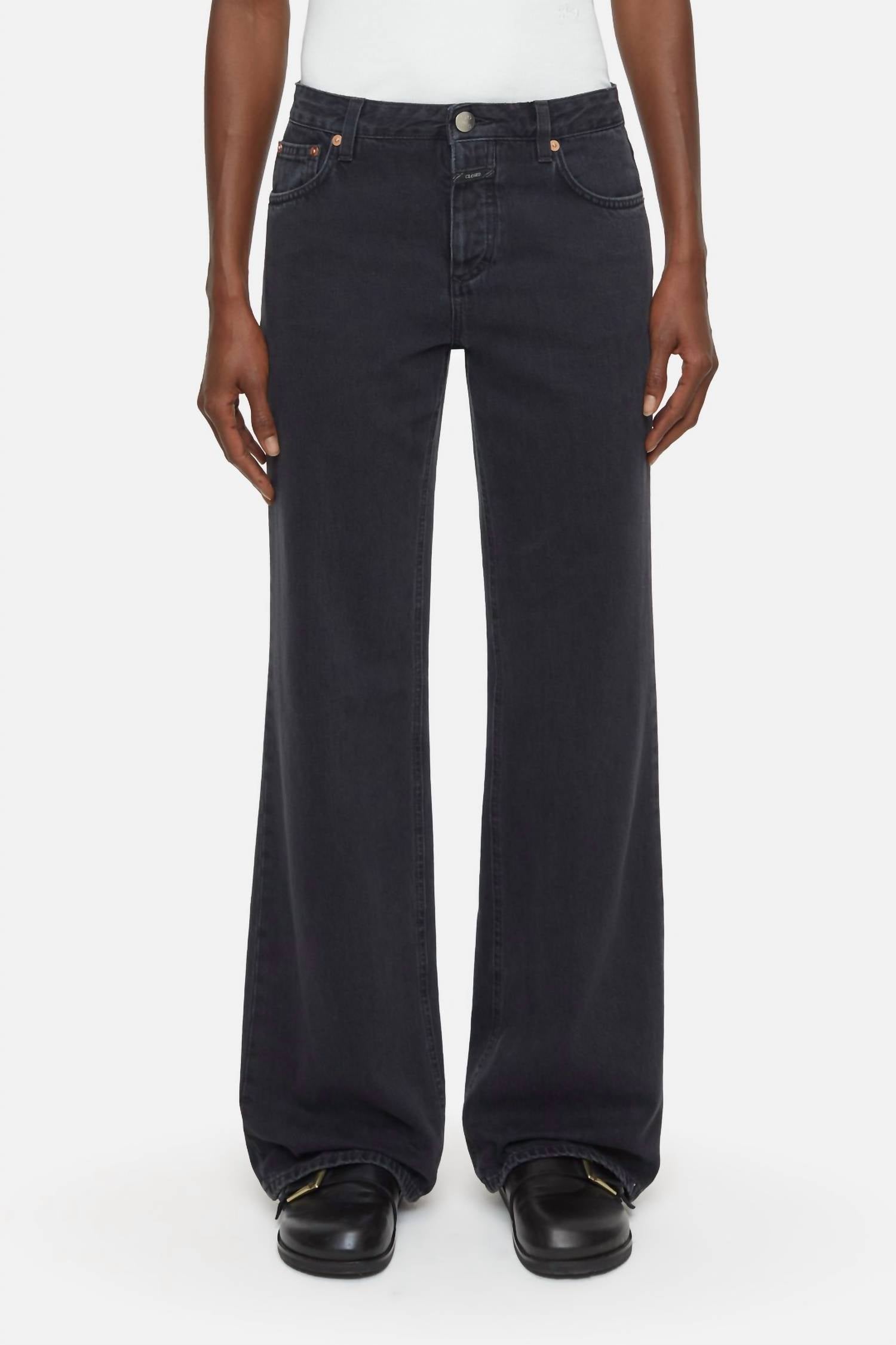 CLOSED Gillian Slim Fit Jean in dark grey - women's jeans - view 4