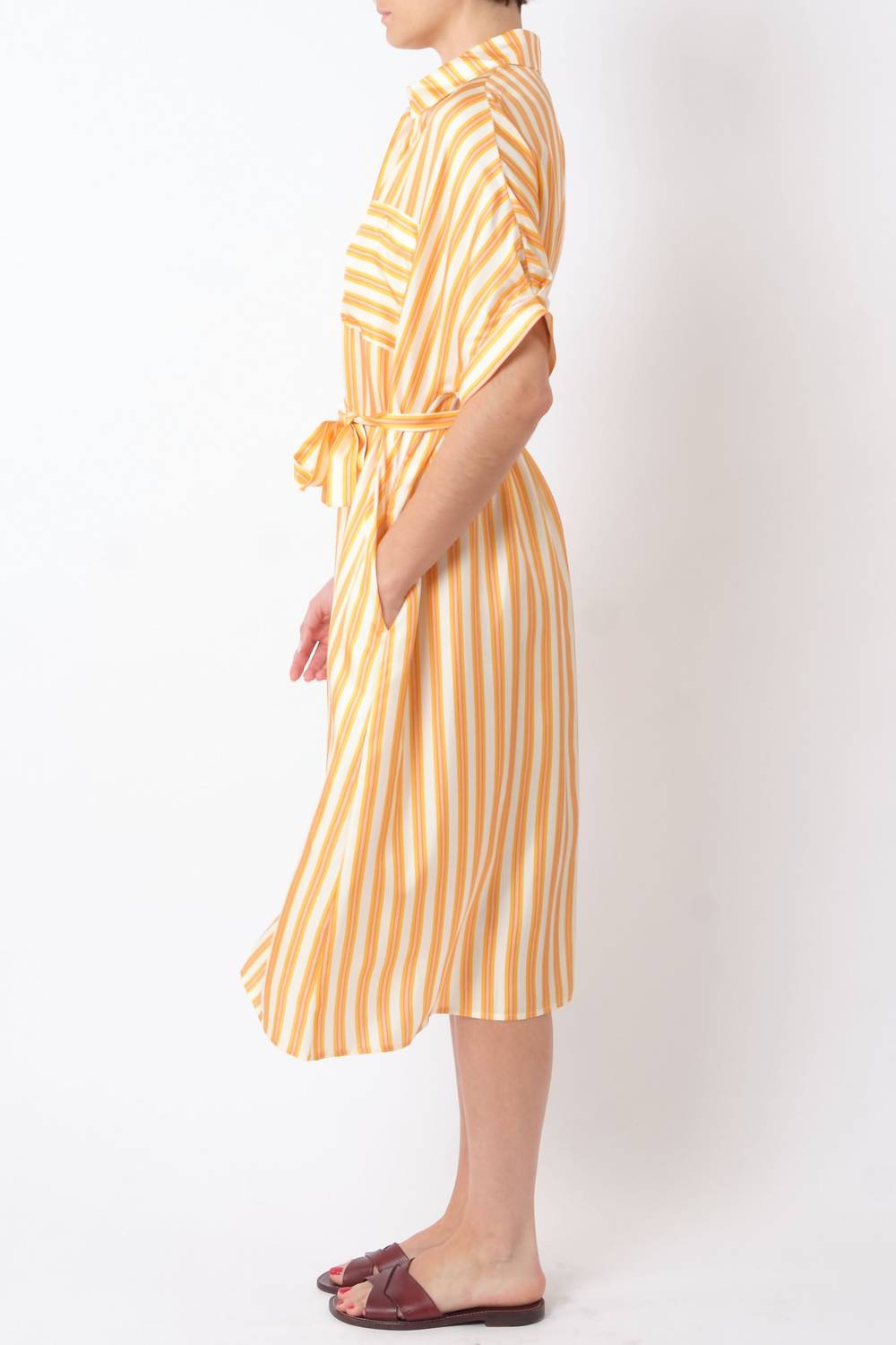La Prestic Ouiston - Jolie Maman Silk Midi Dress
