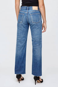 Moussy - Needham Straight Leg Low Rise Jeans