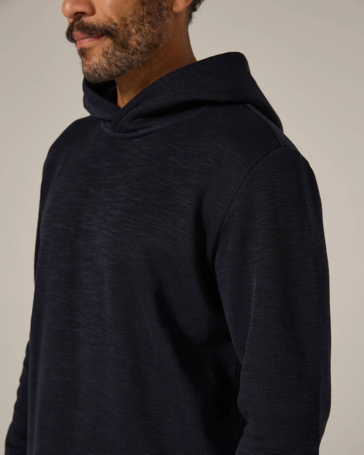 7Diamonds Shoreline Long Sleeves Hoodie in navy - men's shirt - view 5