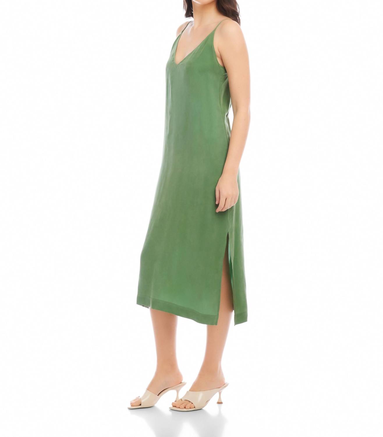 Fifteen Twenty - Jordyn Side Slit Midi Dress