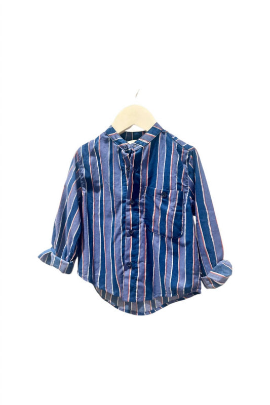 Natalie Martin - Kids Cotton Stripe James Shirt