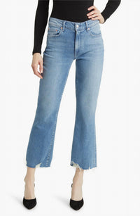 Le Jean - Bella Cropped Flare Jeans