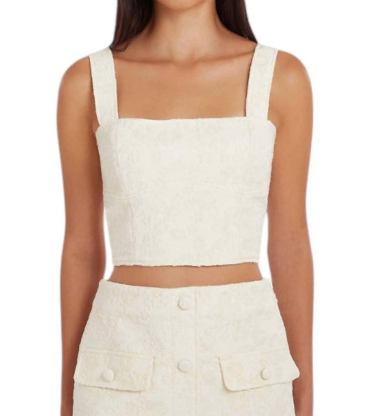 Amanda Uprichard - Bello Square Neck Top