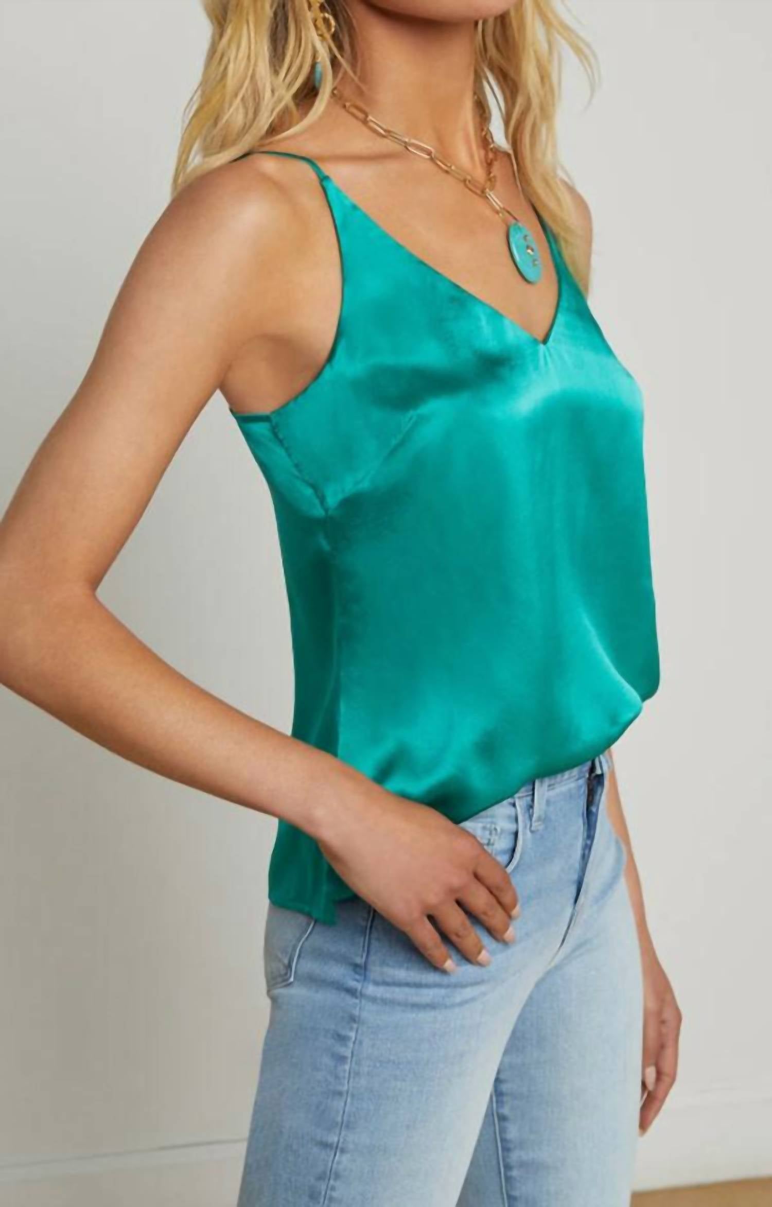 L'Agence - Gabriella V-neck Tank