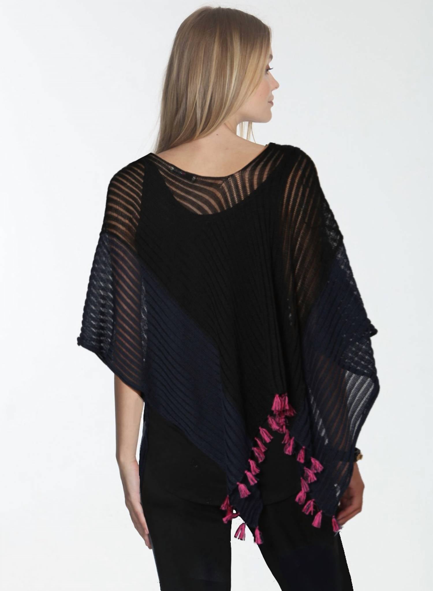 Label+Thread - Amelia Tassel Poncho