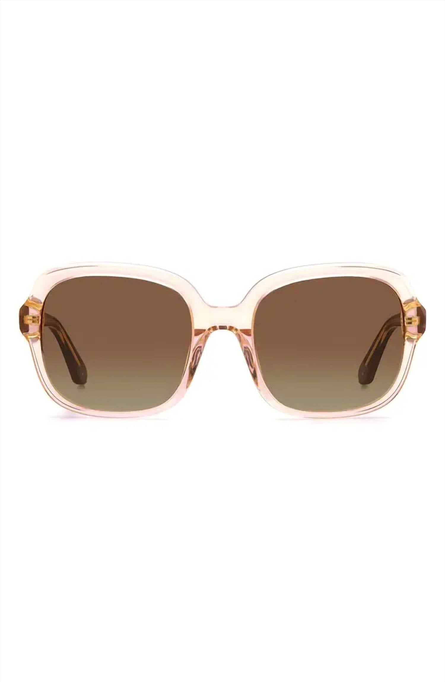 Kate Spade - Women's Babbette 55mm Polarized Square Sunglasses