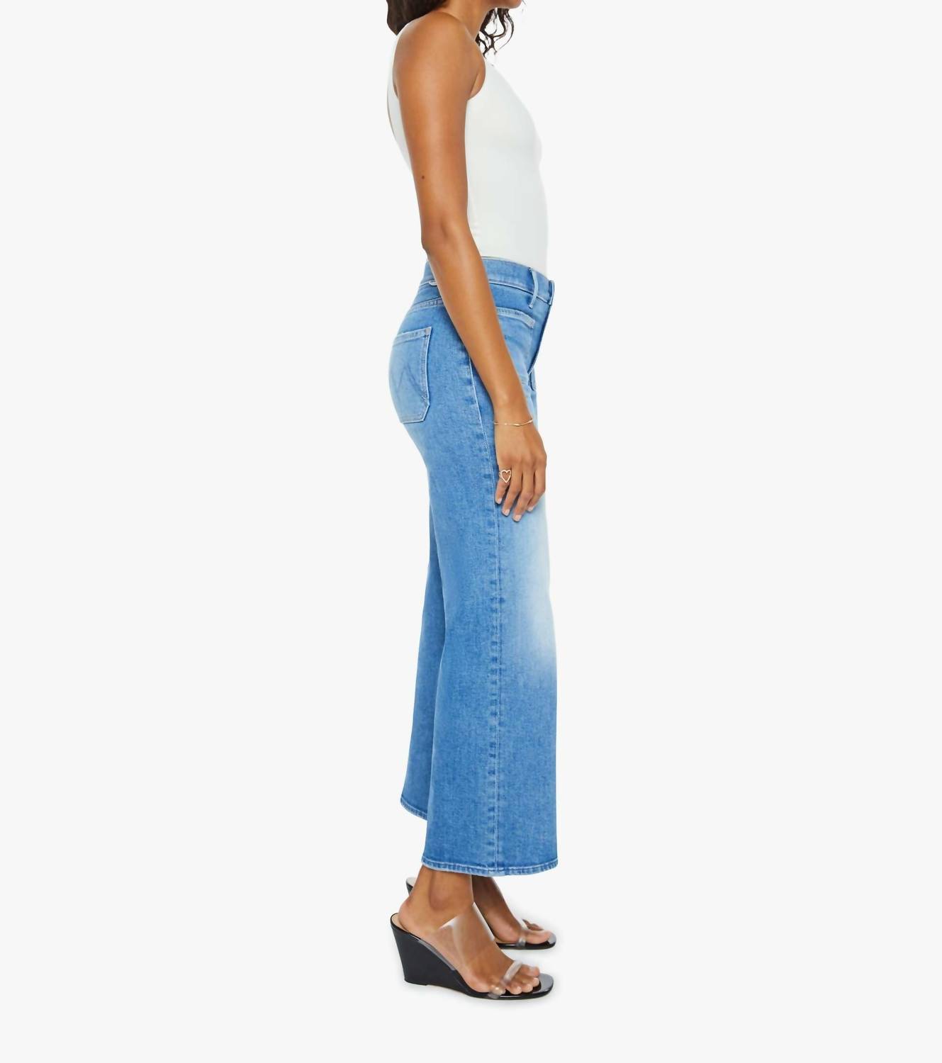 Mother - Patch Pocket Mid Rise Maven Ankle Jeans