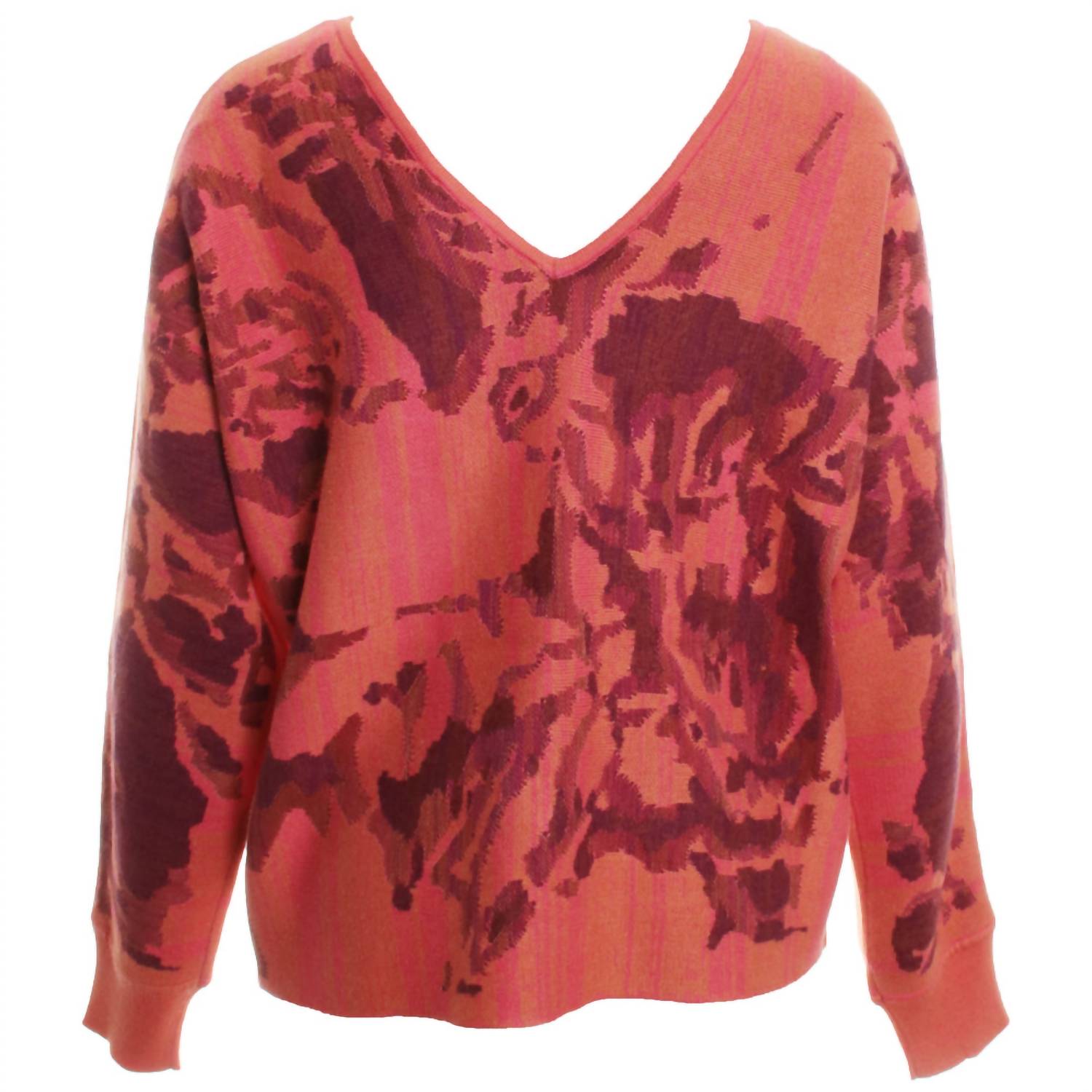 Tribal - Women's Wear 2 Ways Jacquard Sweater