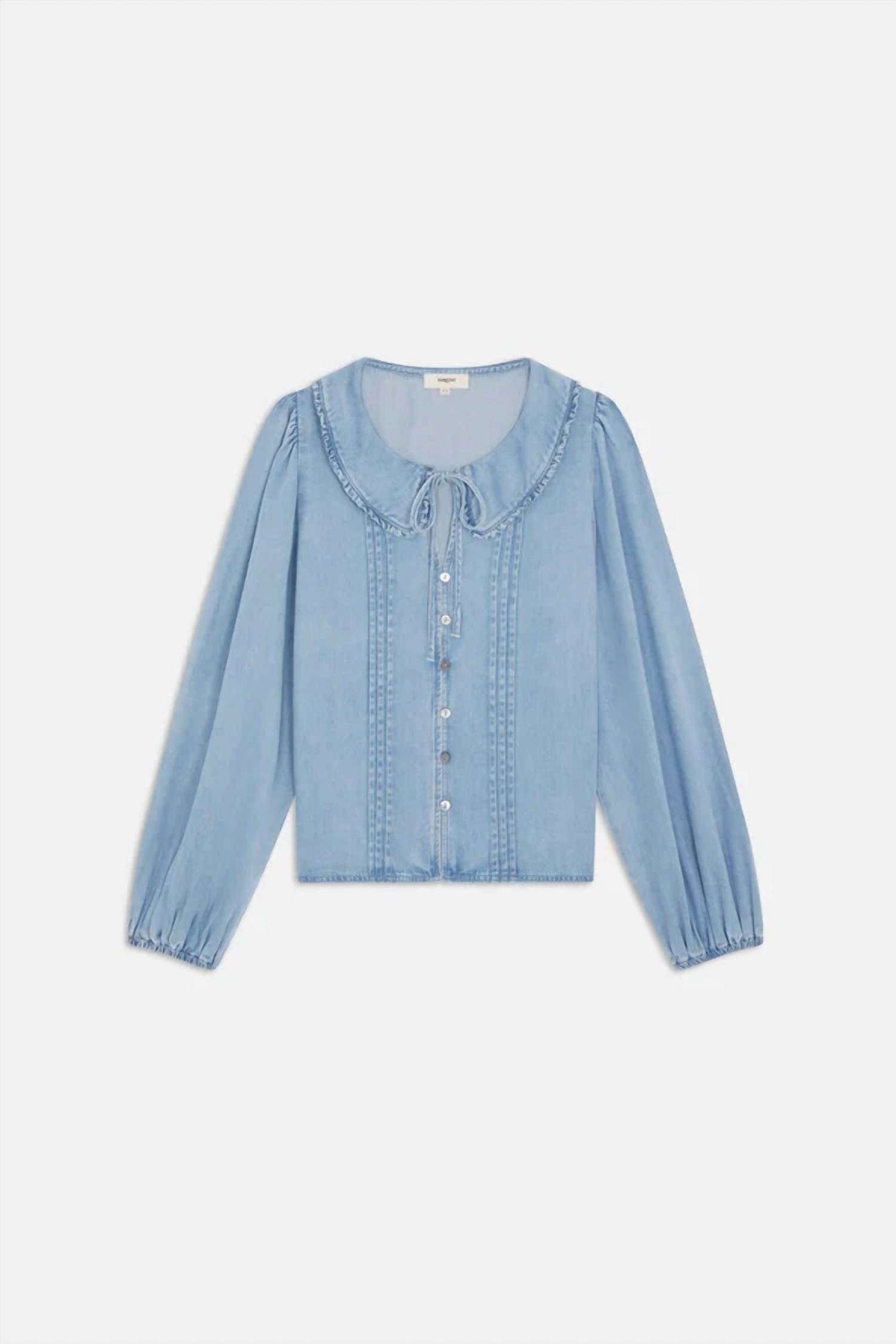 Suncoo - Lazar Tencil Collar Shirt