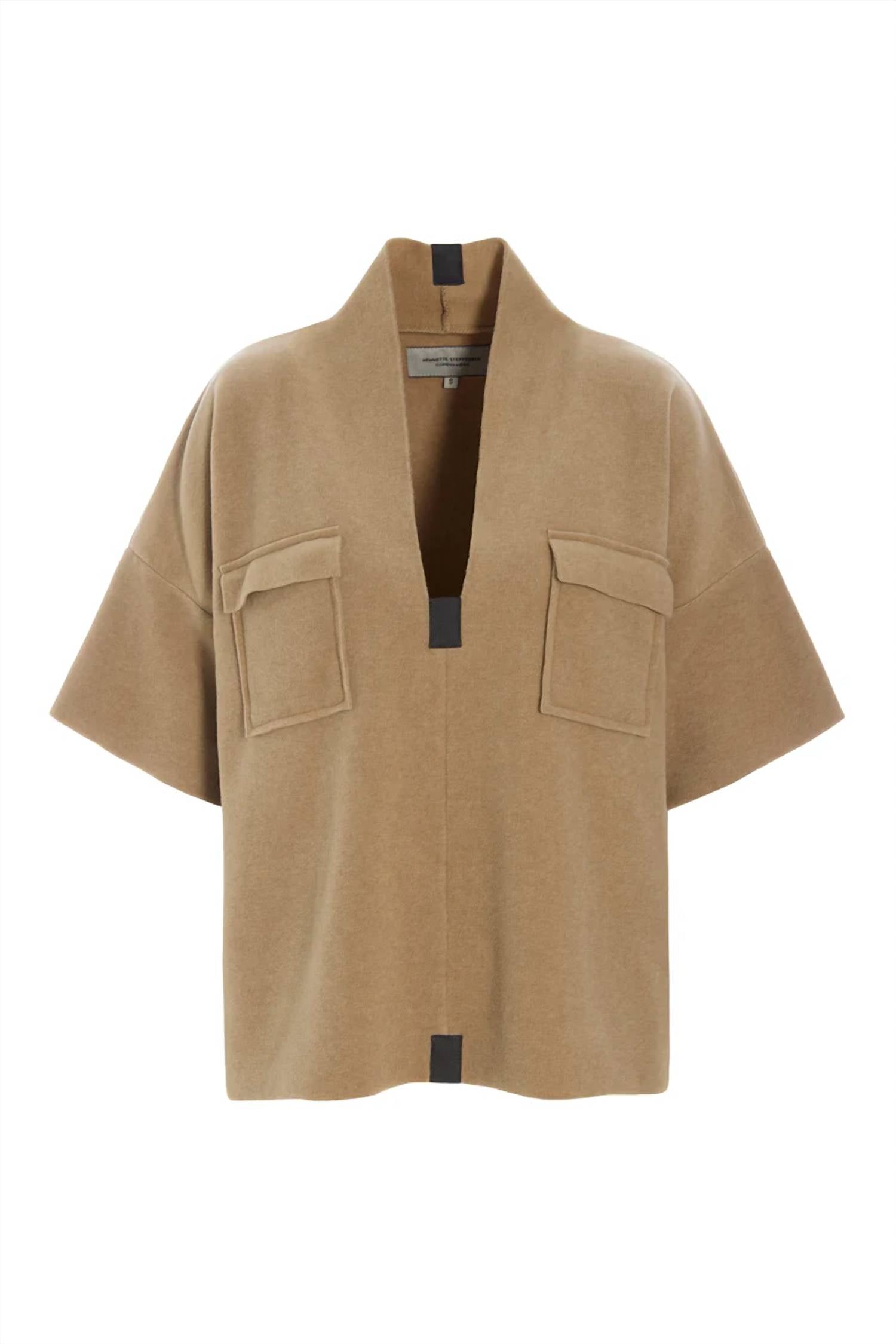 Henriette Steffensen - Fleece V Neck Blouse