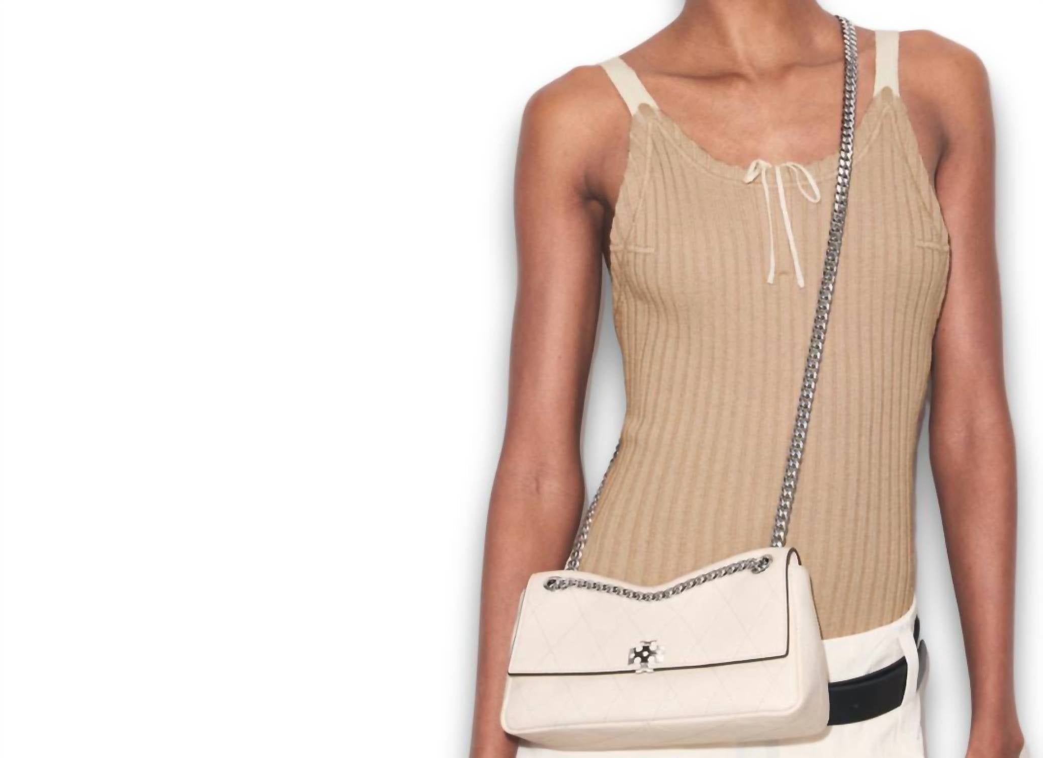 Tory Burch - Charlie Quilted Small Shoulder Bag