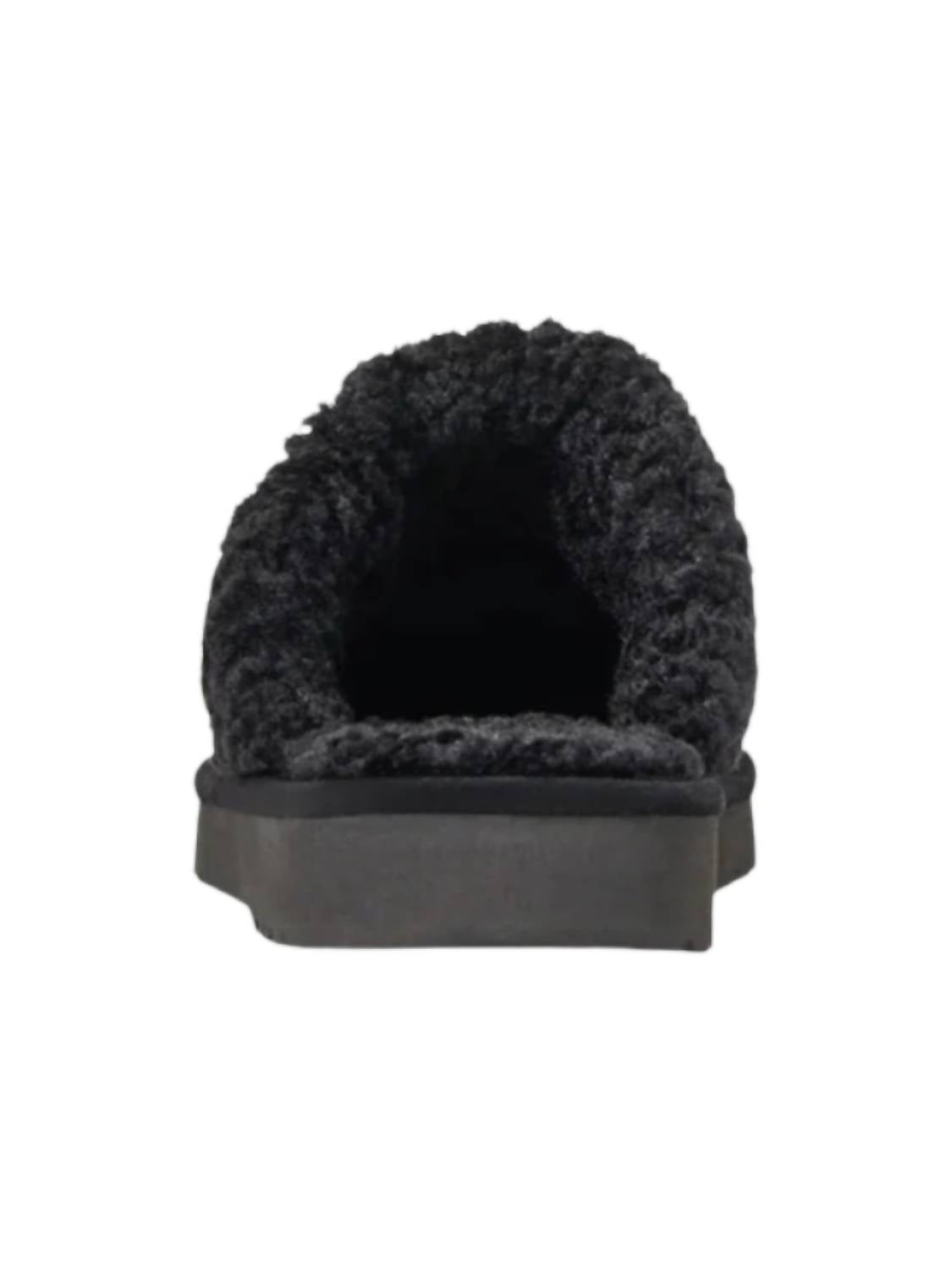 ARIAT Women's Jackie Square Toe Slipper in black - women's shoe - detail view