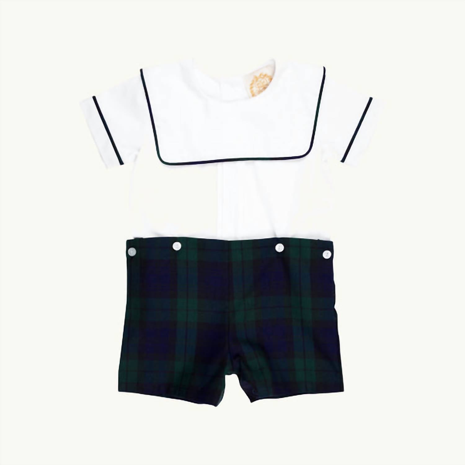 The Beaufort Bonnet Company - Beauregard Button-in Top And Shorts Set
