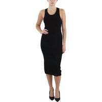 Sage The Label - Women's Ribbed Sleeveless Midi Dress