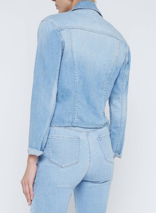 L'Agence - Janelle Slim Raw Jacket
